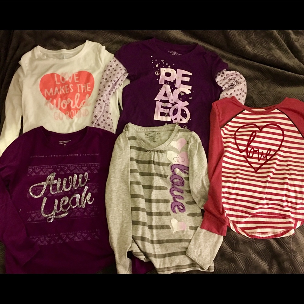 Long sleeved 10-12 bundle